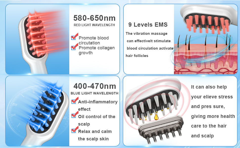 Laser Hair Growth Comb